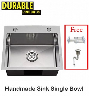 Handmade Sink Single Bowl 58 x 43